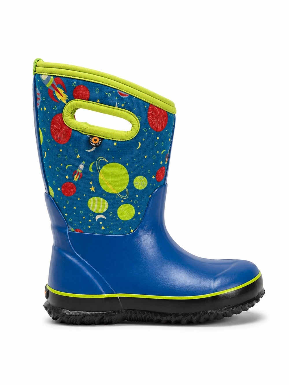 Bogs Classic Space Waterproof Insulated Rain Snow Boots Blue Kids Size 3